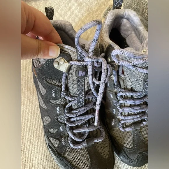 Merrell Women's Gray Hiking Shoes - Picture 5 of 10